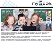 Tablet Screenshot of mygaze.com